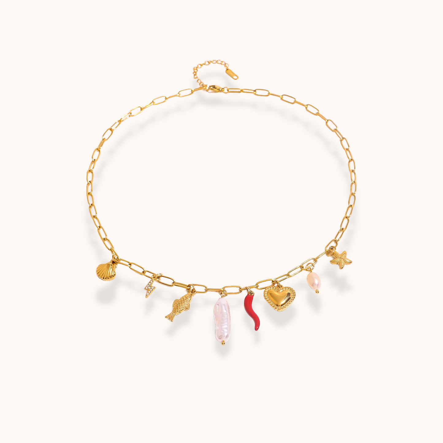 Aurelia Amulet Chain