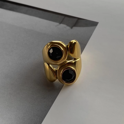 Avenoir Twin Stone Ring