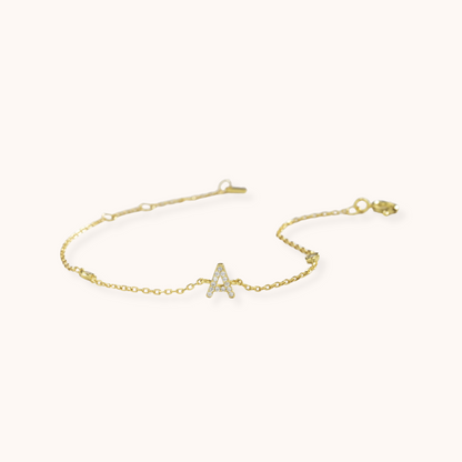 Aurelia Initial Bracelet