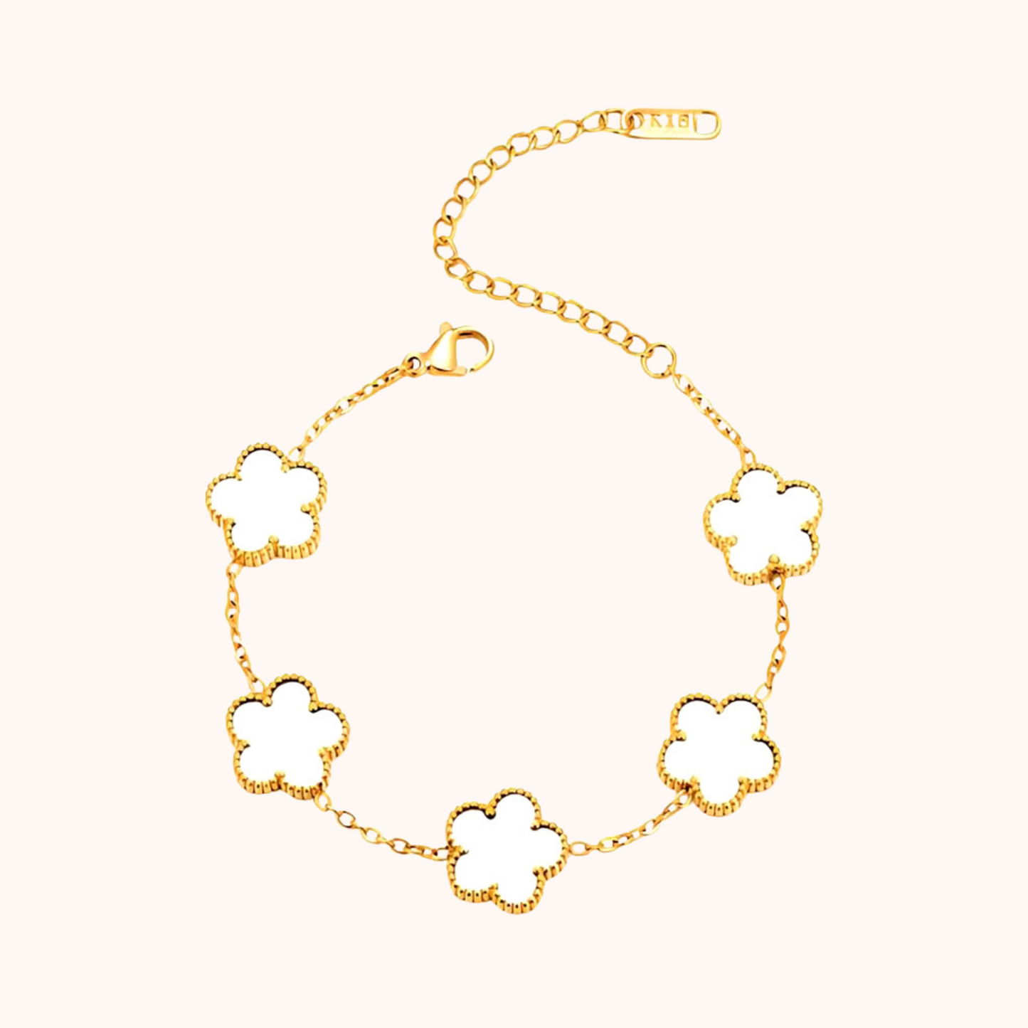 Clé de Chance Clover Bracelet
