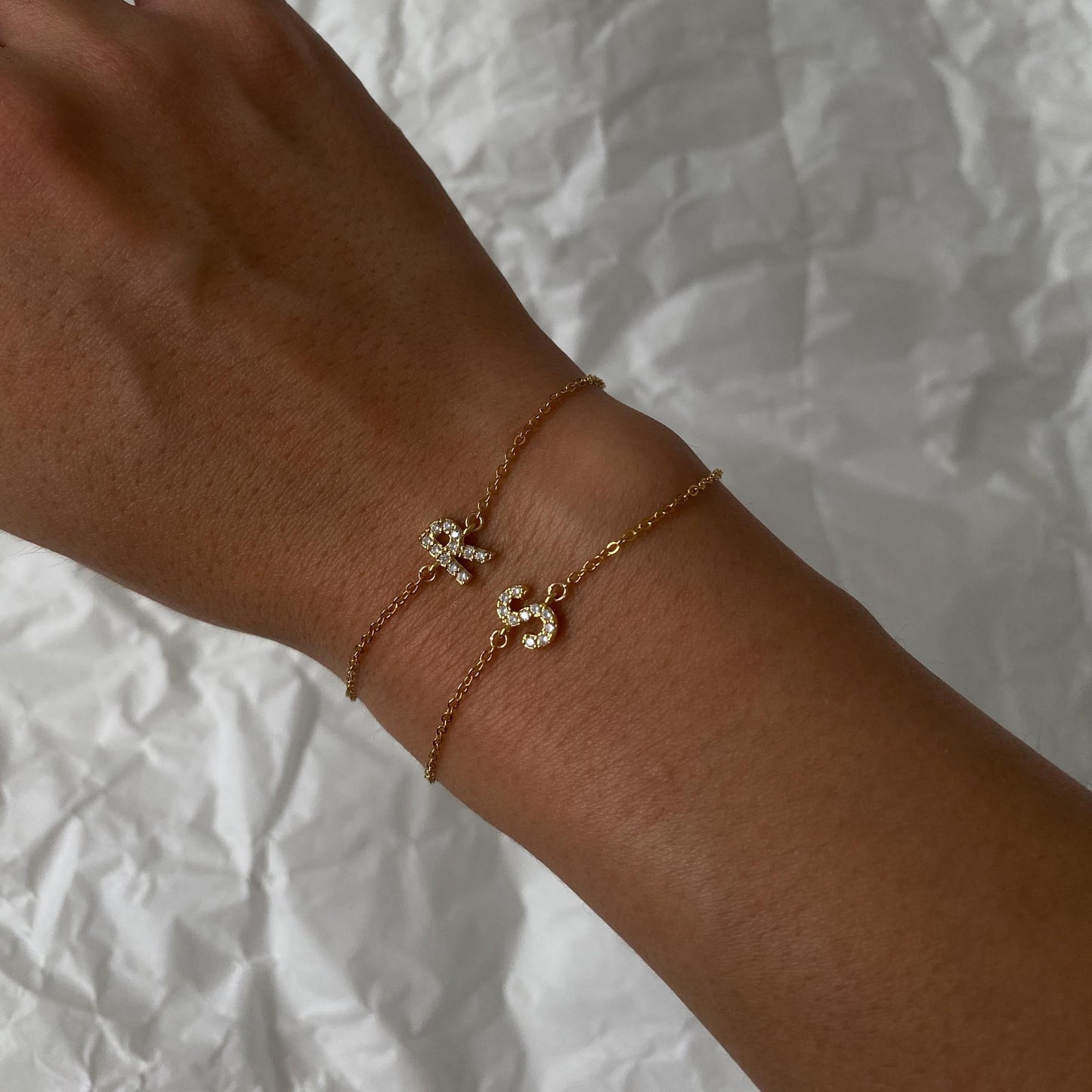 Aurelia Initial Bracelet