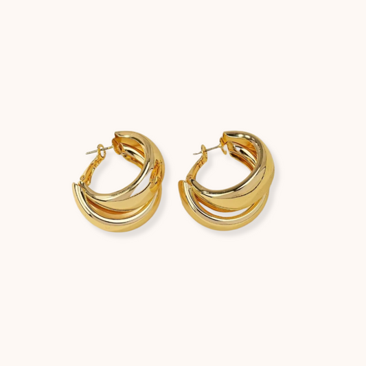 Luna Twist Hoops
