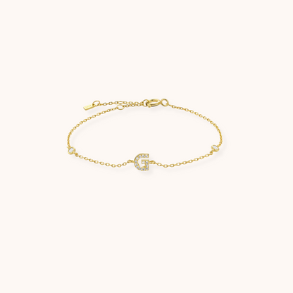 Aurelia Initial Bracelet