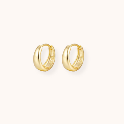 Golden Aura Mini Hoops