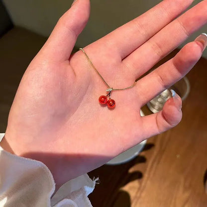 Cherry Charm Necklace
