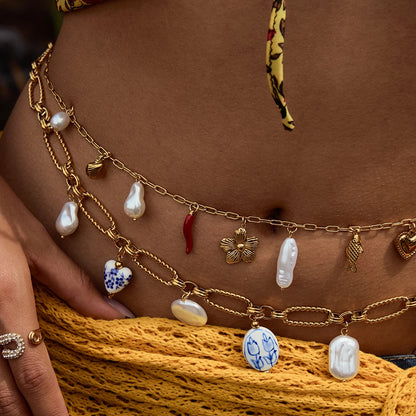 Oceanic Bloom Waist Chain