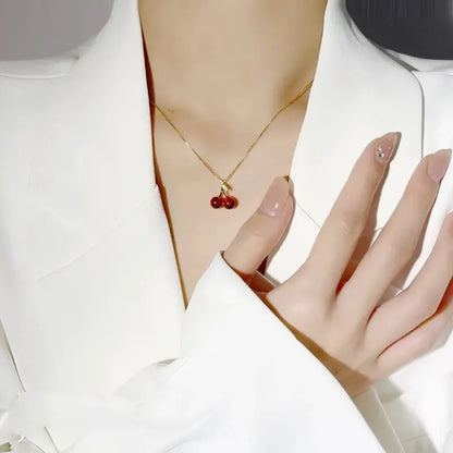 Cherry Charm Necklace
