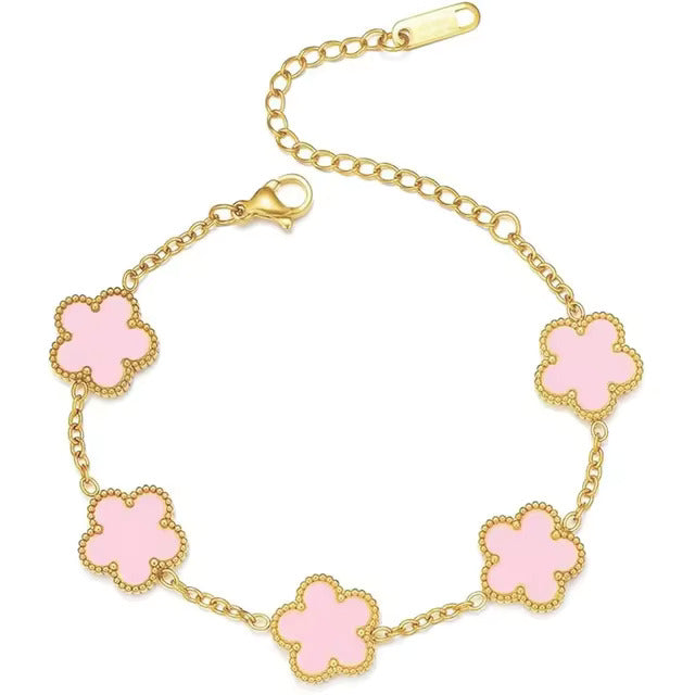 Clé de Chance Clover Bracelet